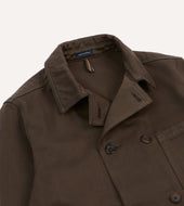 Cotton Double Breasted Chore Coat