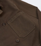 Cotton Double Breasted Chore Coat