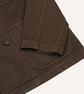 Cotton Double Breasted Chore Coat