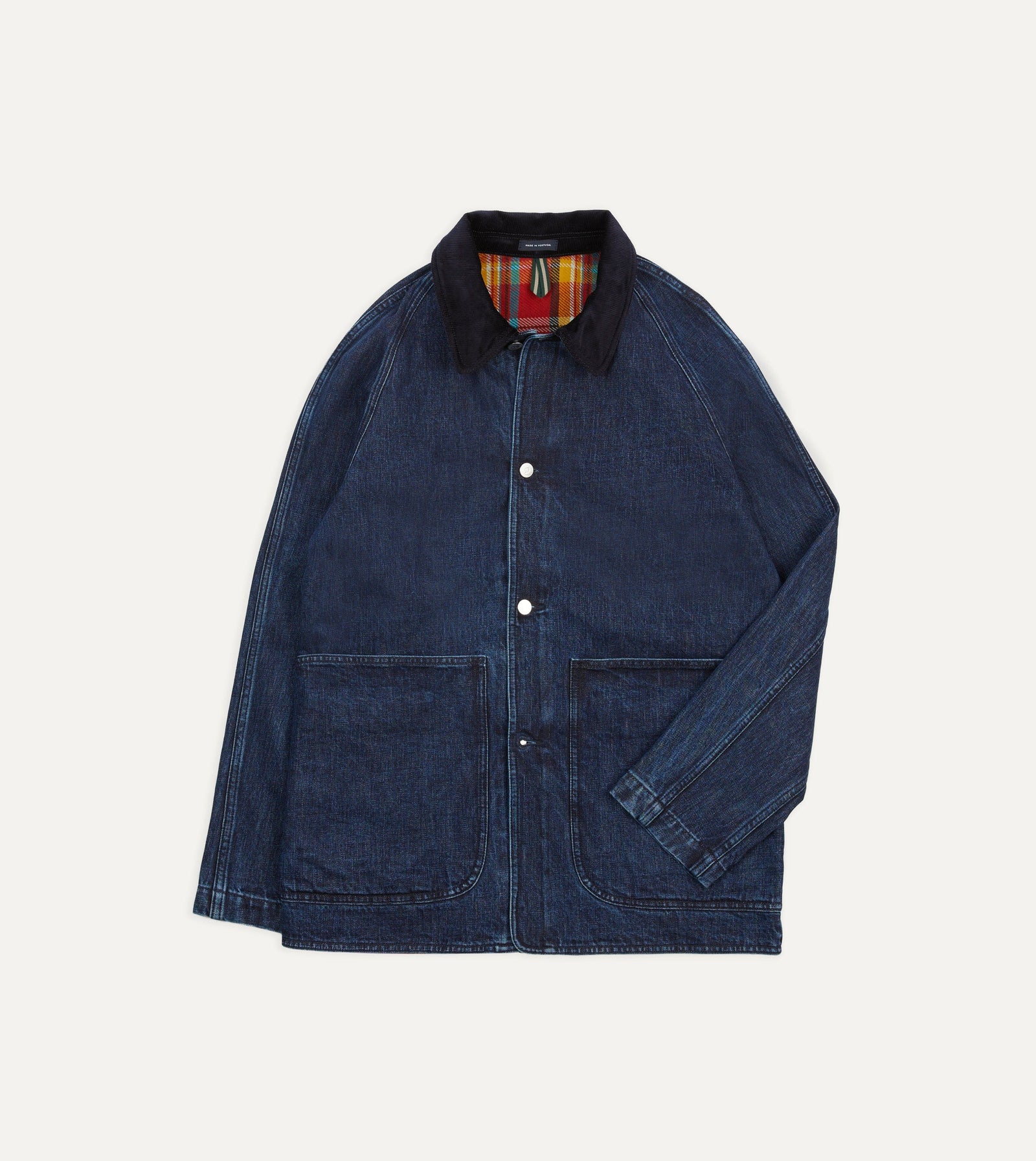 Wash Denim Field Jacket