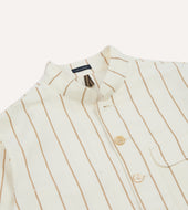 Stripe Canapa Foresti Re Jacket