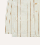Stripe Canapa Foresti Re Jacket