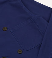 Cotton Serge Double Breasted Chore Coat