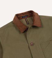 Cotton Twill Fatigue Jacket