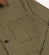 Cotton Twill Fatigue Jacket