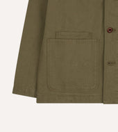 Cotton Twill Fatigue Jacket