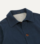 Cotton Linen Raglan Work Coat