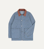 Stripe Denim Field Jacket