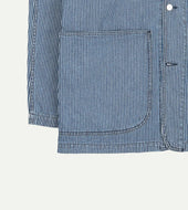 Stripe Denim Field Jacket