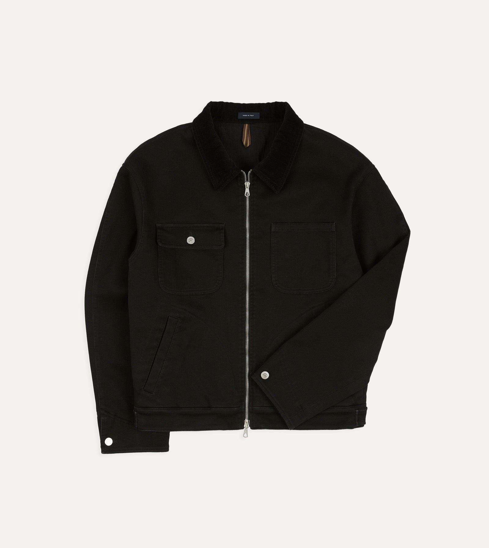 Drake S By A Levine Cotton Trucker Jacket