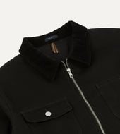 Drake S By A Levine Cotton Trucker Jacket