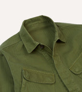 Herringbone Cotton Jungle Jacket