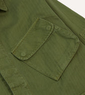 Herringbone Cotton Jungle Jacket