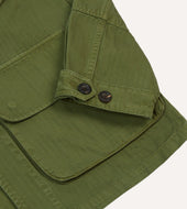 Herringbone Cotton Jungle Jacket