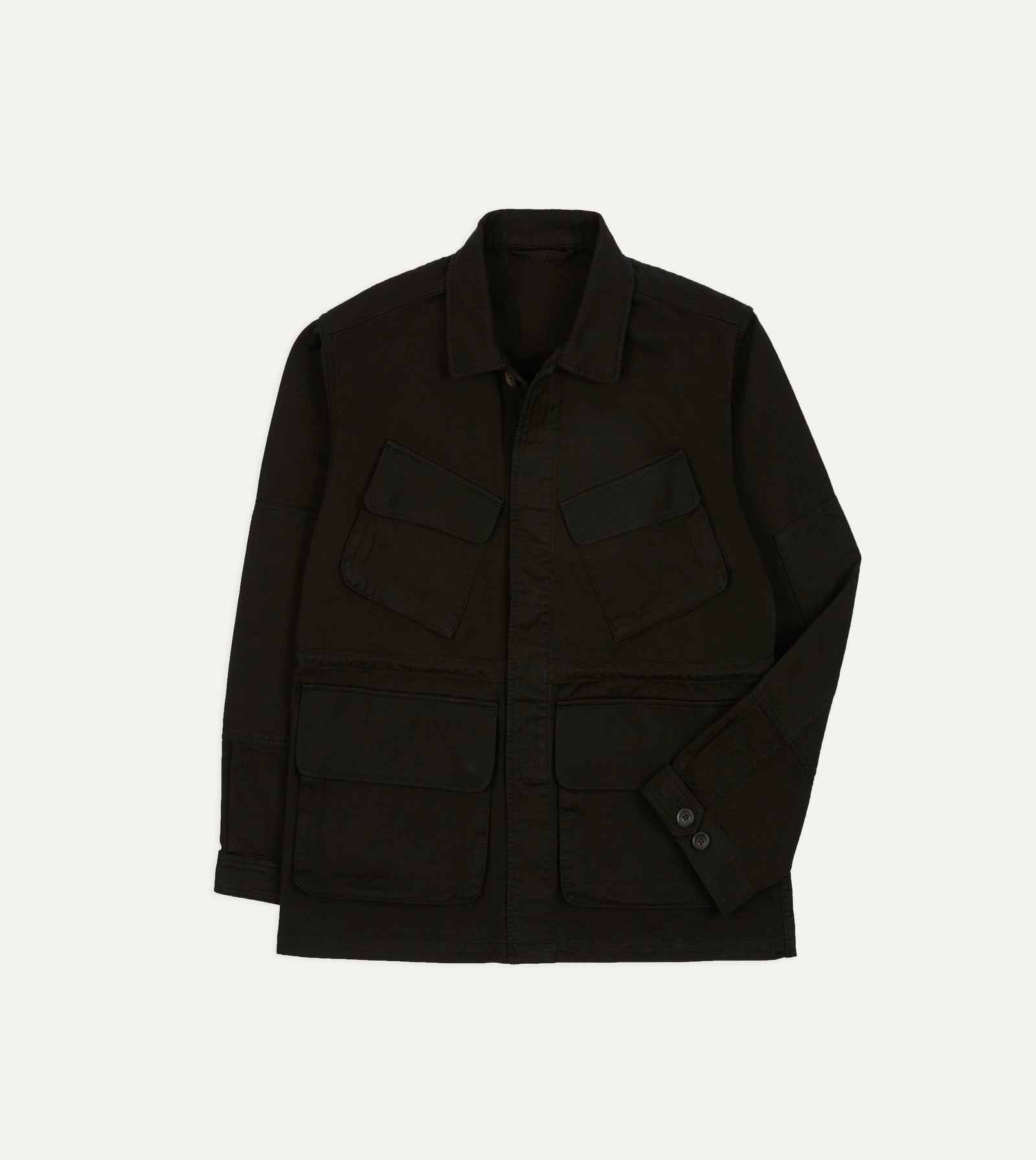 Drake S By A Levine Herringbone Cotton Jungle Jacket