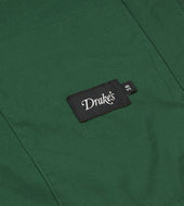 Green Cotton Blouson Jacket