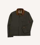 Brown Waxed Cotton Wader Jacket