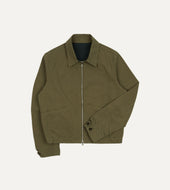 And Navy Reversible Cotton Blouson Jacket