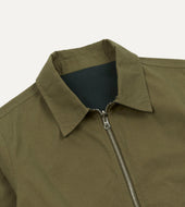 And Navy Reversible Cotton Blouson Jacket