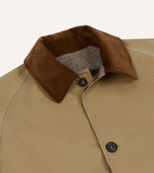 Reversible Cotton Blanket Raglan Mac