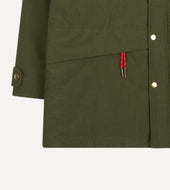And Ecru Nylon Windbreaker