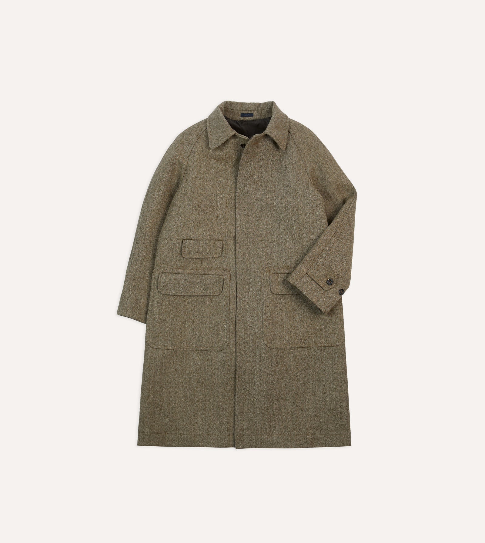 Lovat Keeper S Tweed Raglan Coat