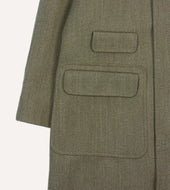 Lovat Keeper S Tweed Raglan Coat