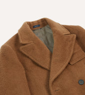 Double Breasted Teddy Overcoat