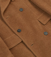 Double Breasted Teddy Overcoat