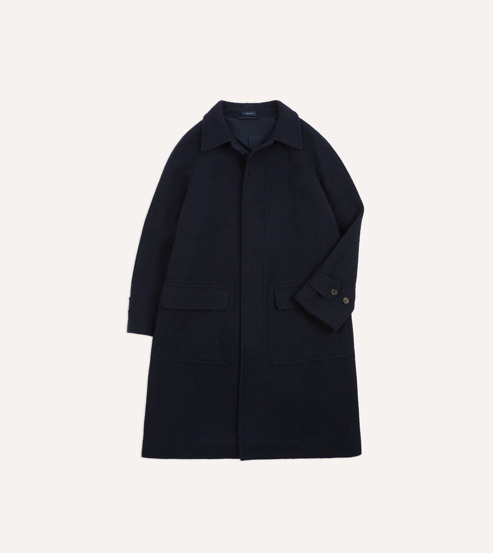 Wool Raglan Coat