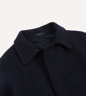 Donegal Wool Raglan Coat