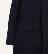 Donegal Wool Raglan Coat