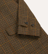 Wool Tweed Raglan Coat