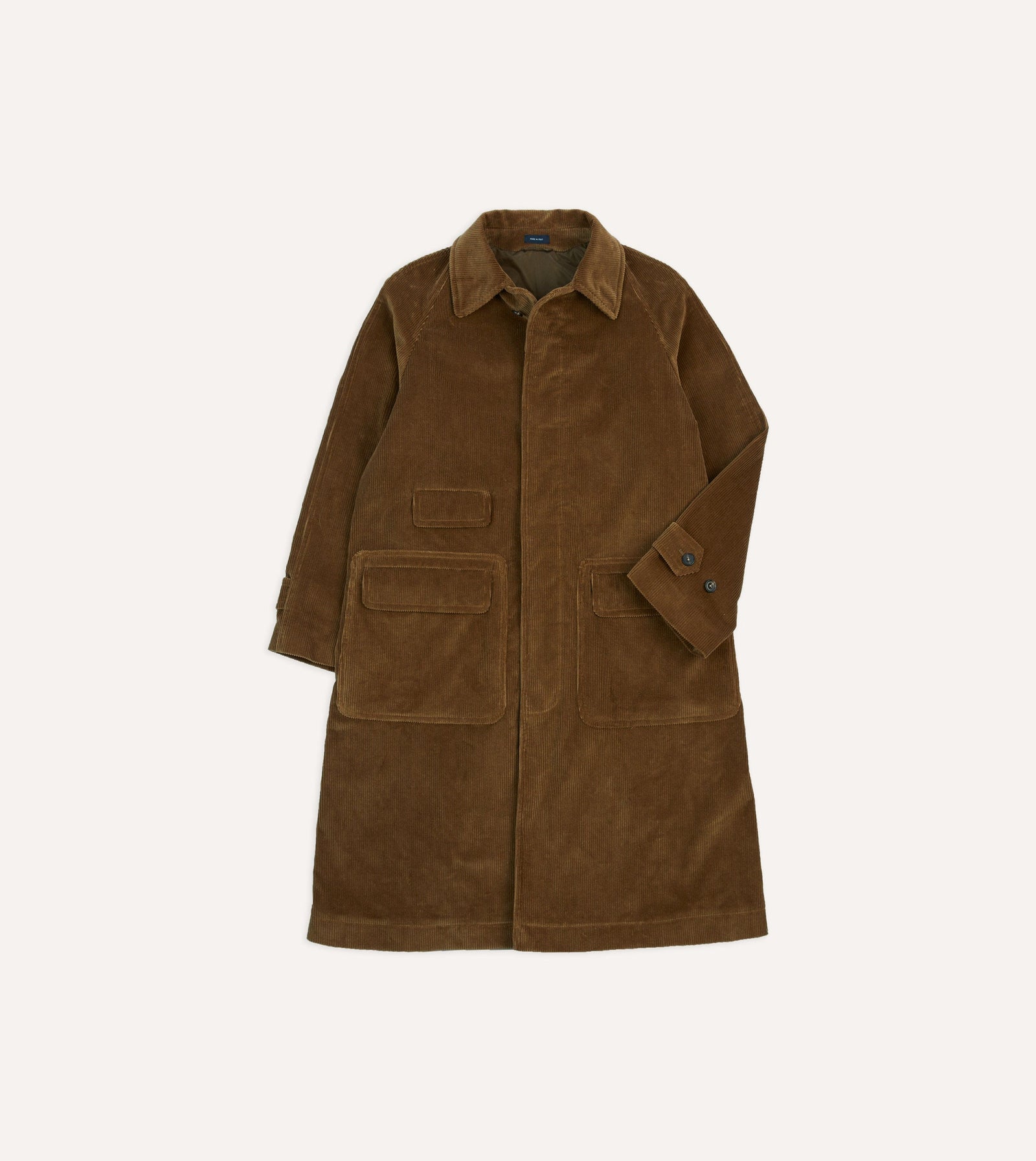 Corduroy Raglan Coat