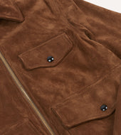Heavyweight Suede A 2 Bomber Jacket