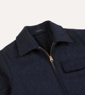 Wool And Leather A 2 Bomber Jacket