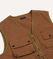 Cotton Urban Safari Vest