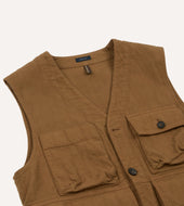 Cotton Utility Vest