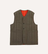 Green Ripstop Quilted Vest