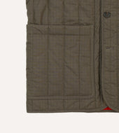 Green Ripstop Quilted Vest