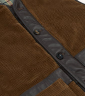 Corduroy Wadded Vest