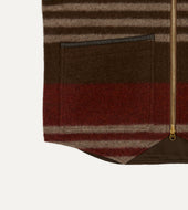 Wool Blanket Zip Vest