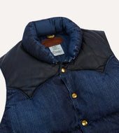 Rocky Mountain Featherbed For Drake S Denim Christy Down Vest