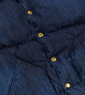 Rocky Mountain Featherbed For Drake S Denim Christy Down Vest