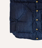 Rocky Mountain Featherbed For Drake S Denim Christy Down Vest