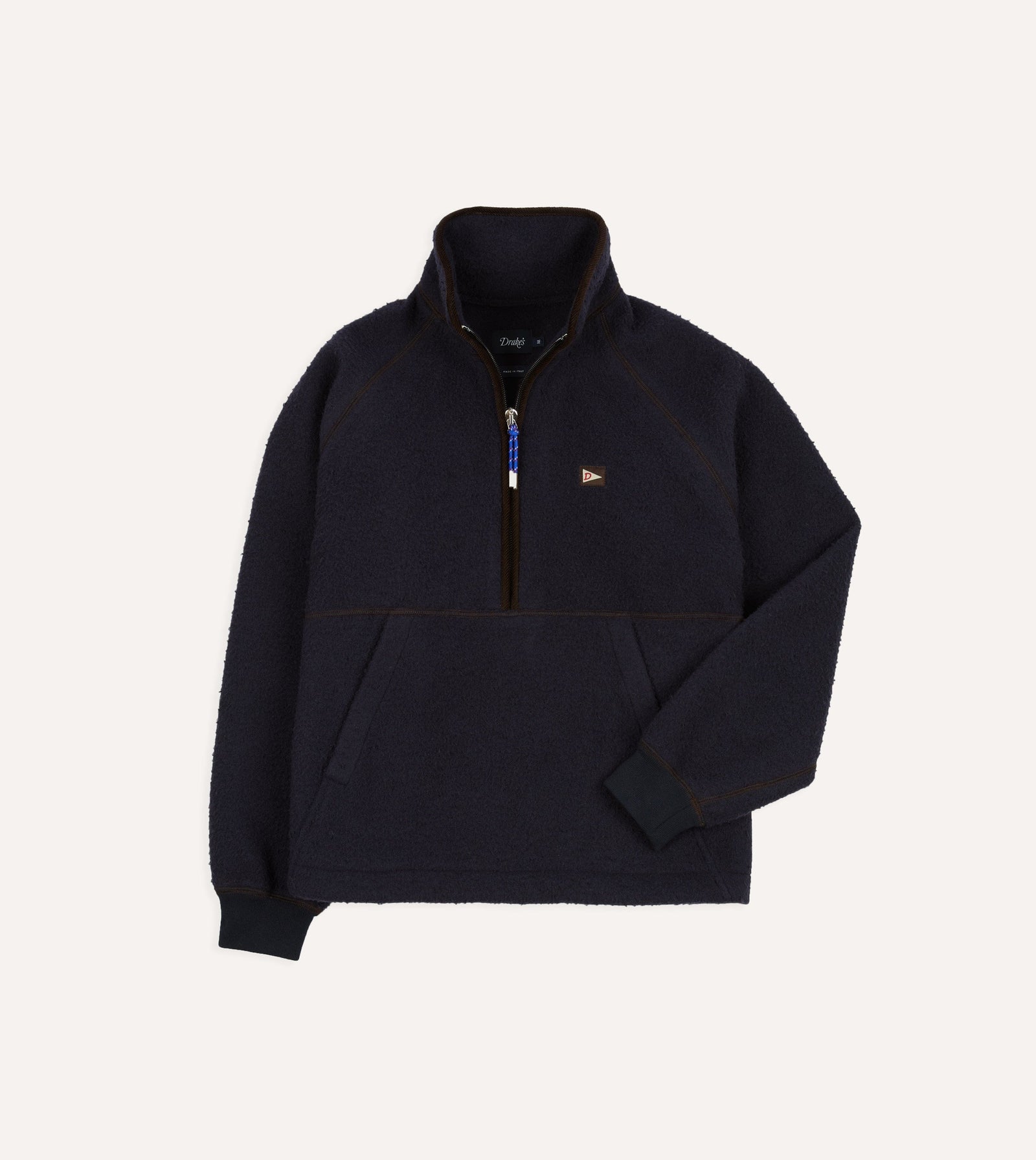 Casentino Wool Half Zip Pullover Fleece
