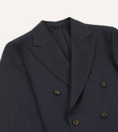 Linen Double Breasted Tailored Jacket