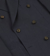 Linen Double Breasted Tailored Jacket