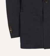Linen Double Breasted Tailored Jacket