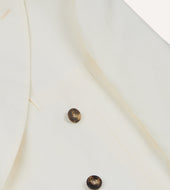 Linen Double Breasted Tailored Jacket